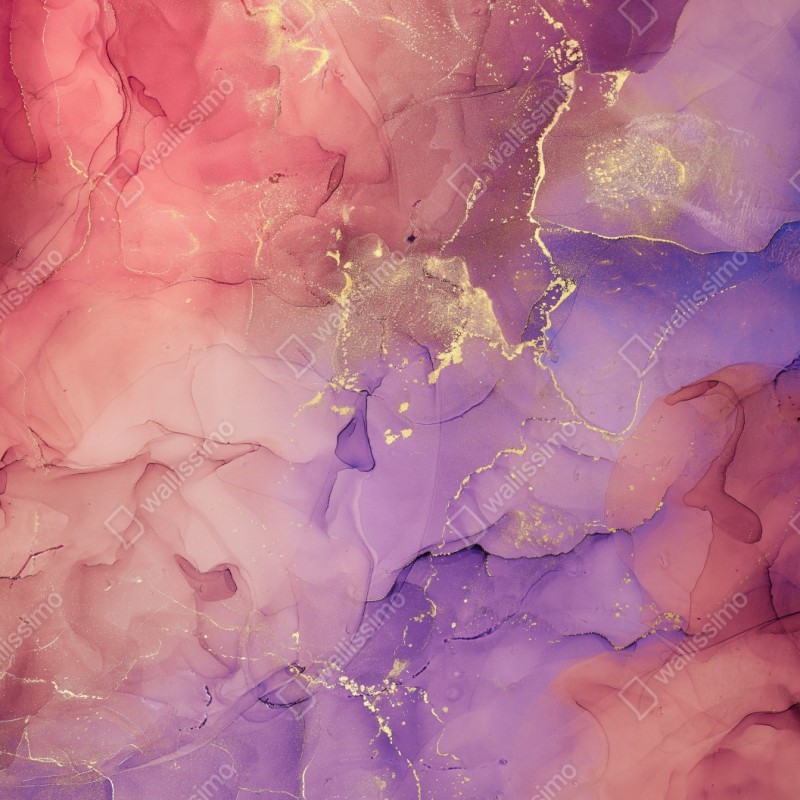 Schrankaufkleber ätherische rosa und lila marmoroptik – Wallnifity® Schrankaufkleber ätherische rosa und lila marmoroptik – Wallnifity®