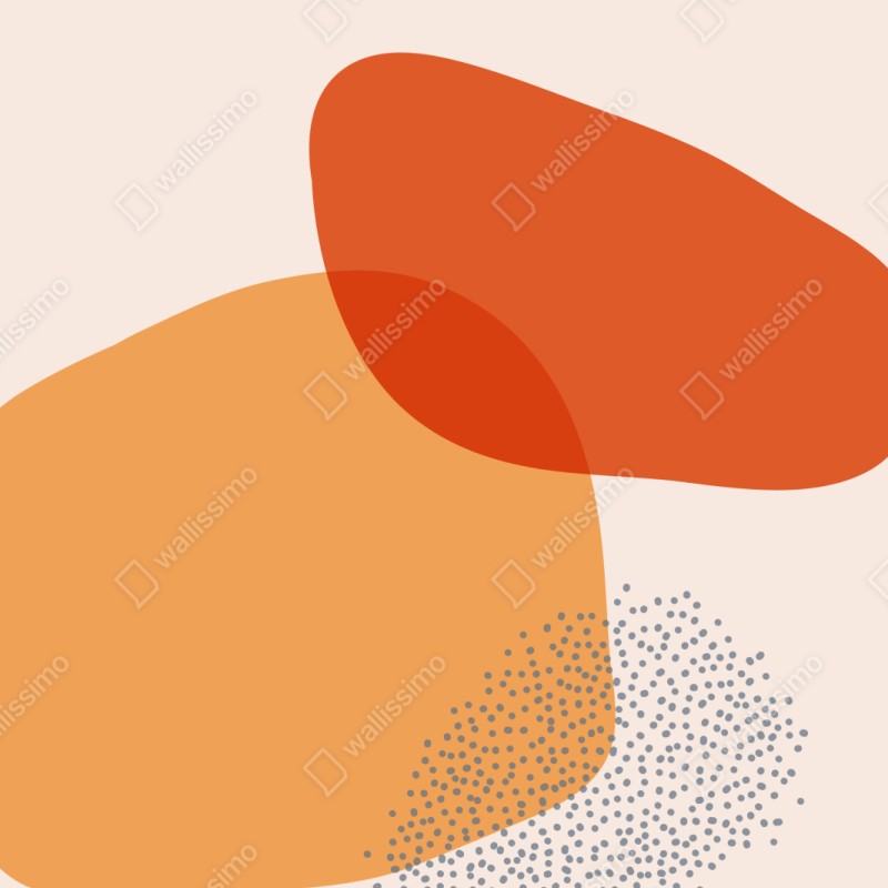 Schrankaufkleber warme abstrakte formen – Wallnifity® Schrankaufkleber warme abstrakte formen – Wallnifity®