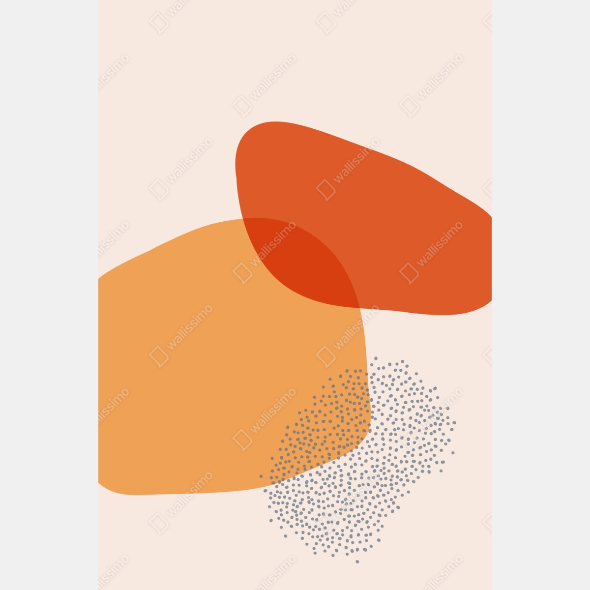 Schrankaufkleber warme abstrakte formen – Wallnifity® Schrankaufkleber warme abstrakte formen – Wallnifity®