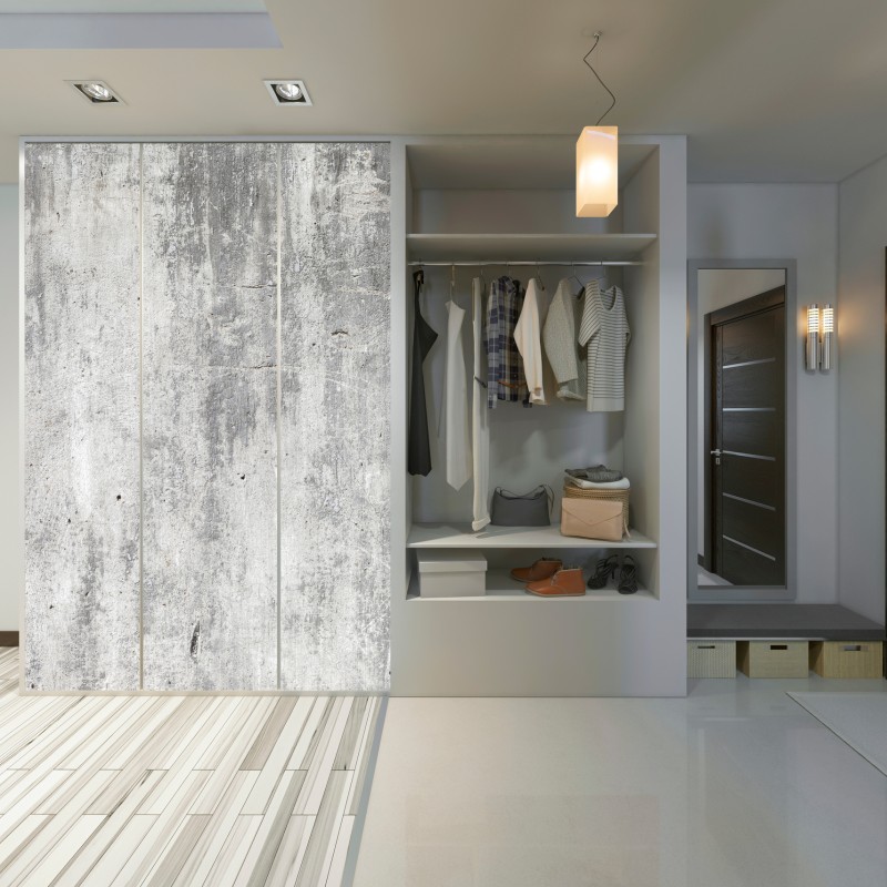 Schrankaufkleber rohe betonwand textur – Wallnifity® Schrankaufkleber rohe betonwand textur – Wallnifity®