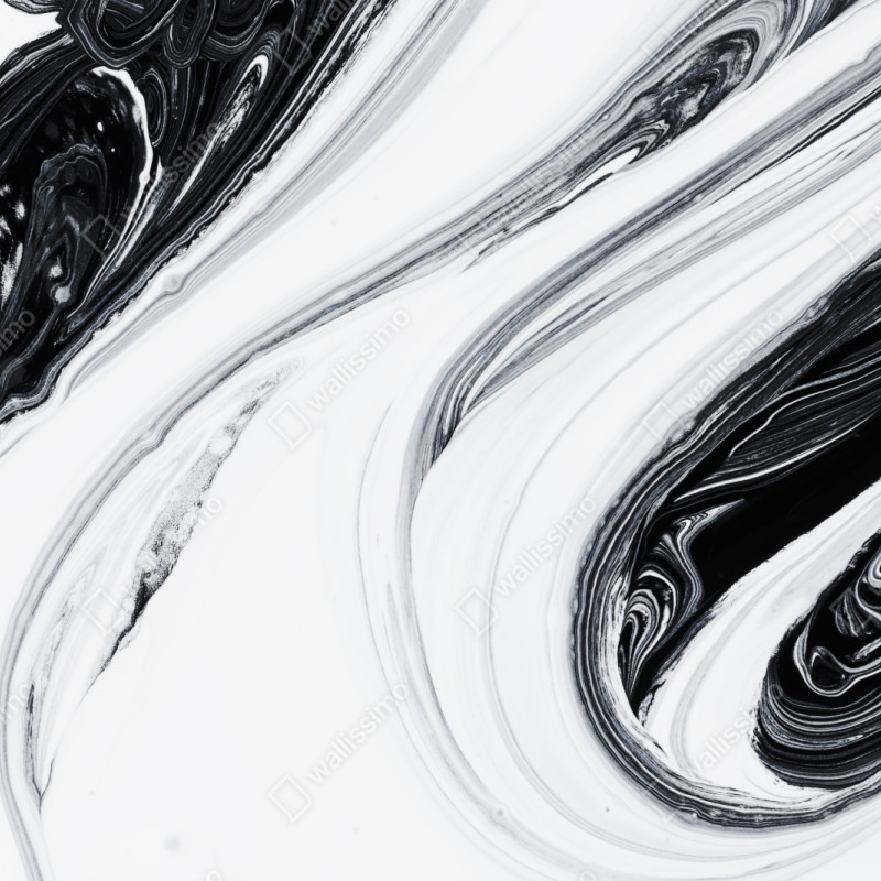 Schrankaufkleber monochromer marmorswirbel – Wallnifity® Schrankaufkleber monochromer marmorswirbel – Wallnifity®