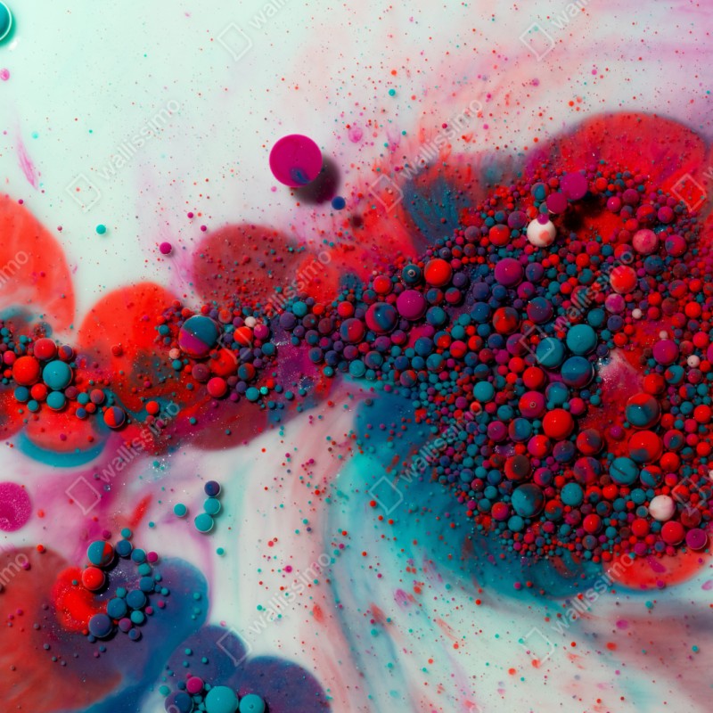 Schrankaufkleber lebendige marmorierte farbexplosion – Wallnifity® Schrankaufkleber lebendige marmorierte farbexplosion – Wallnifity®