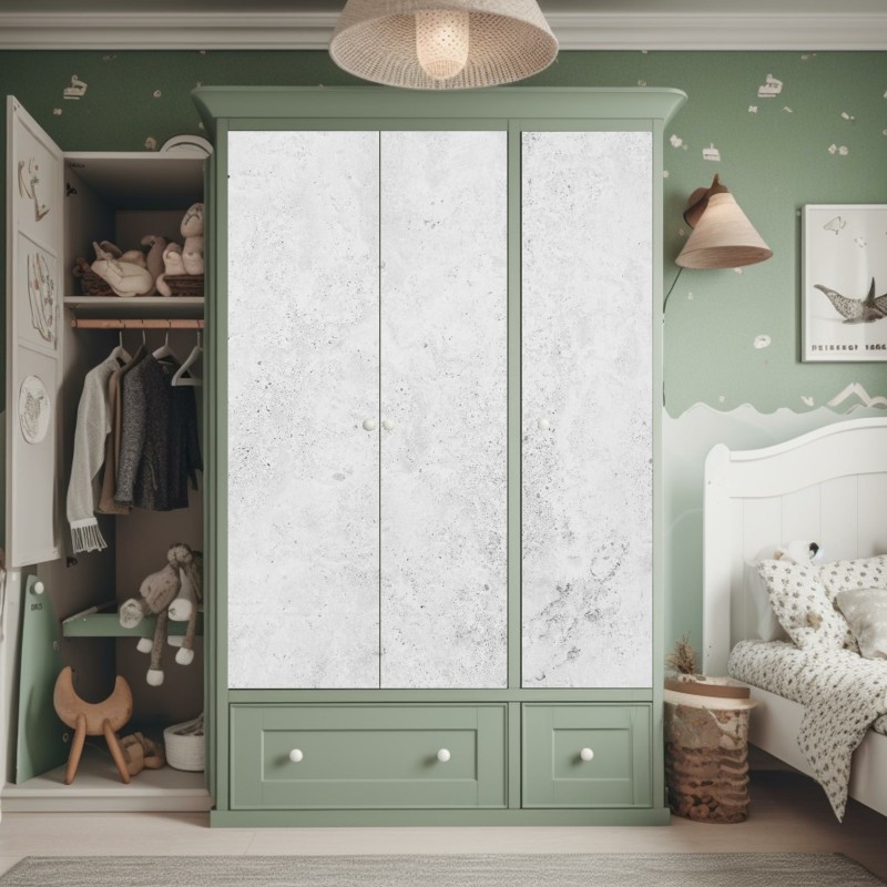 Schrankaufkleber milchstraße über bergspiegelung – Wallnifity®