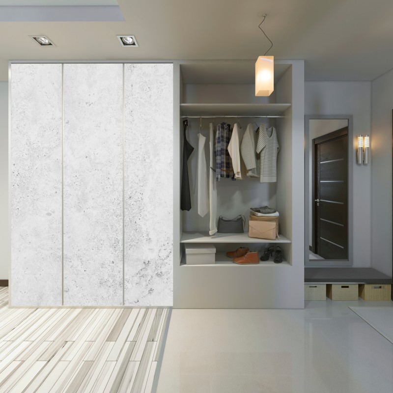 Schrankaufkleber graue betonwand textur – Wallnifity® Schrankaufkleber graue betonwand textur – Wallnifity®