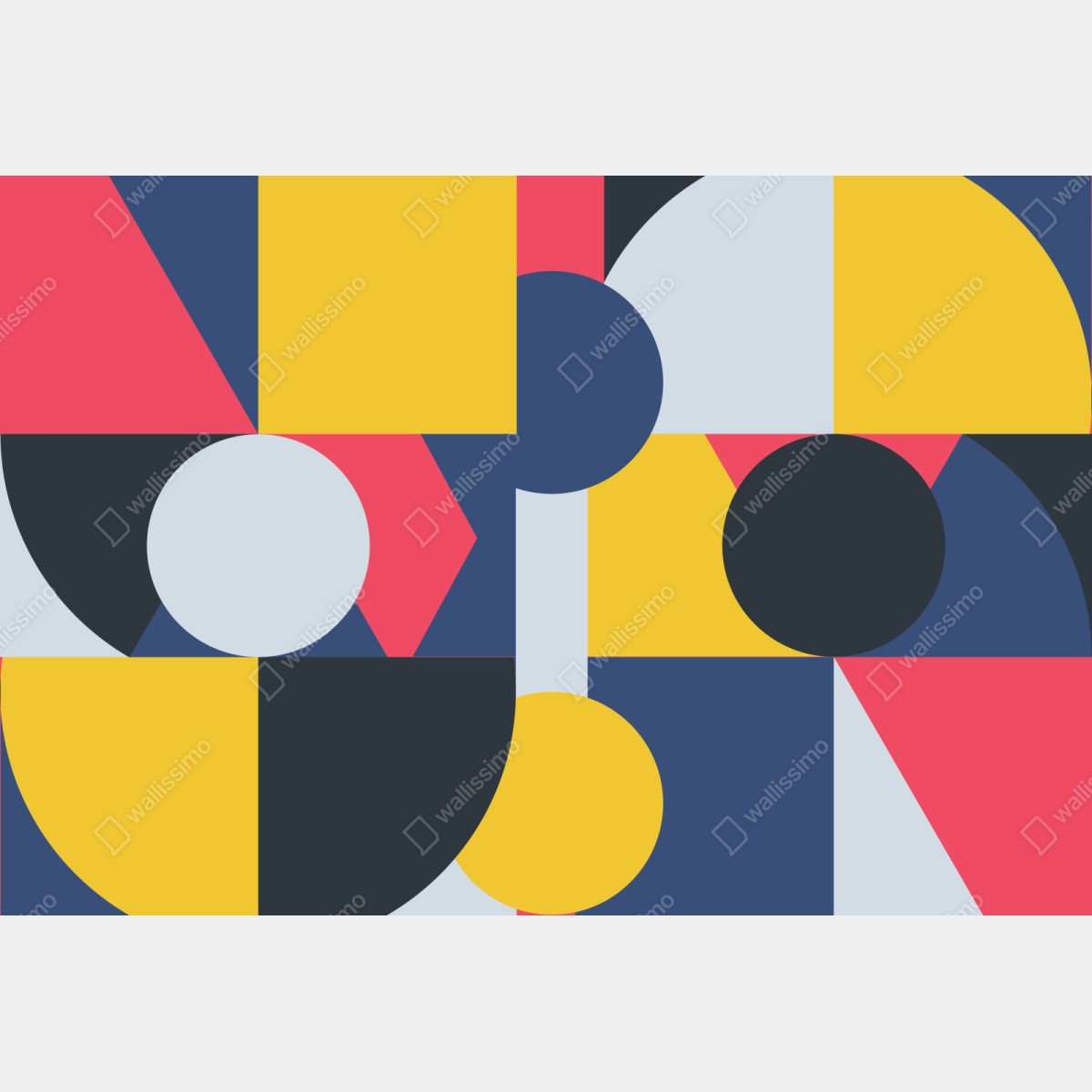 Schrankaufkleber lebendige geometrische komposition – Wallnifity® Schrankaufkleber lebendige geometrische komposition – Wallnifity®