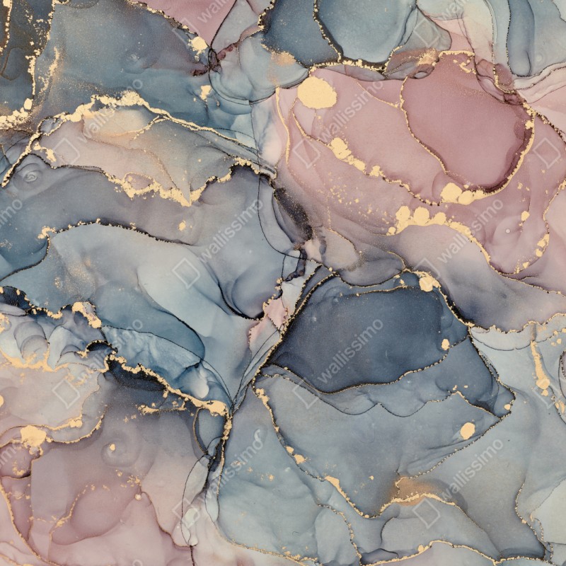 Schrankaufkleber zarte pastell-flüssigmarmor mit goldadern – Wallnifity® Schrankaufkleber zarte pastell-flüssigmarmor mit goldadern – Wallnifity®