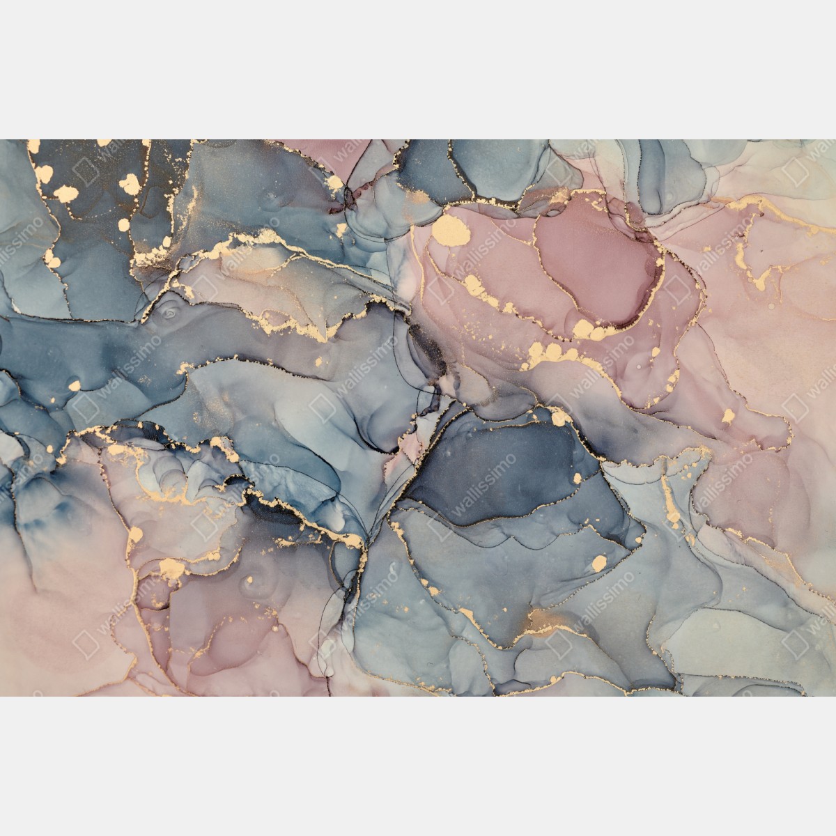 Schrankaufkleber zarte pastell-flüssigmarmor mit goldadern – Wallnifity® Schrankaufkleber zarte pastell-flüssigmarmor mit goldadern – Wallnifity®