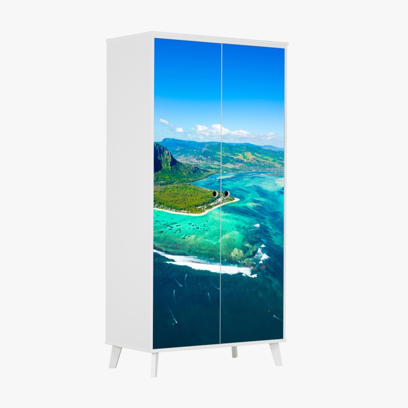 Schrankaufkleber lebendiger sonnenblumenstrauß vor dunklem hintergrund – Wallnifity®