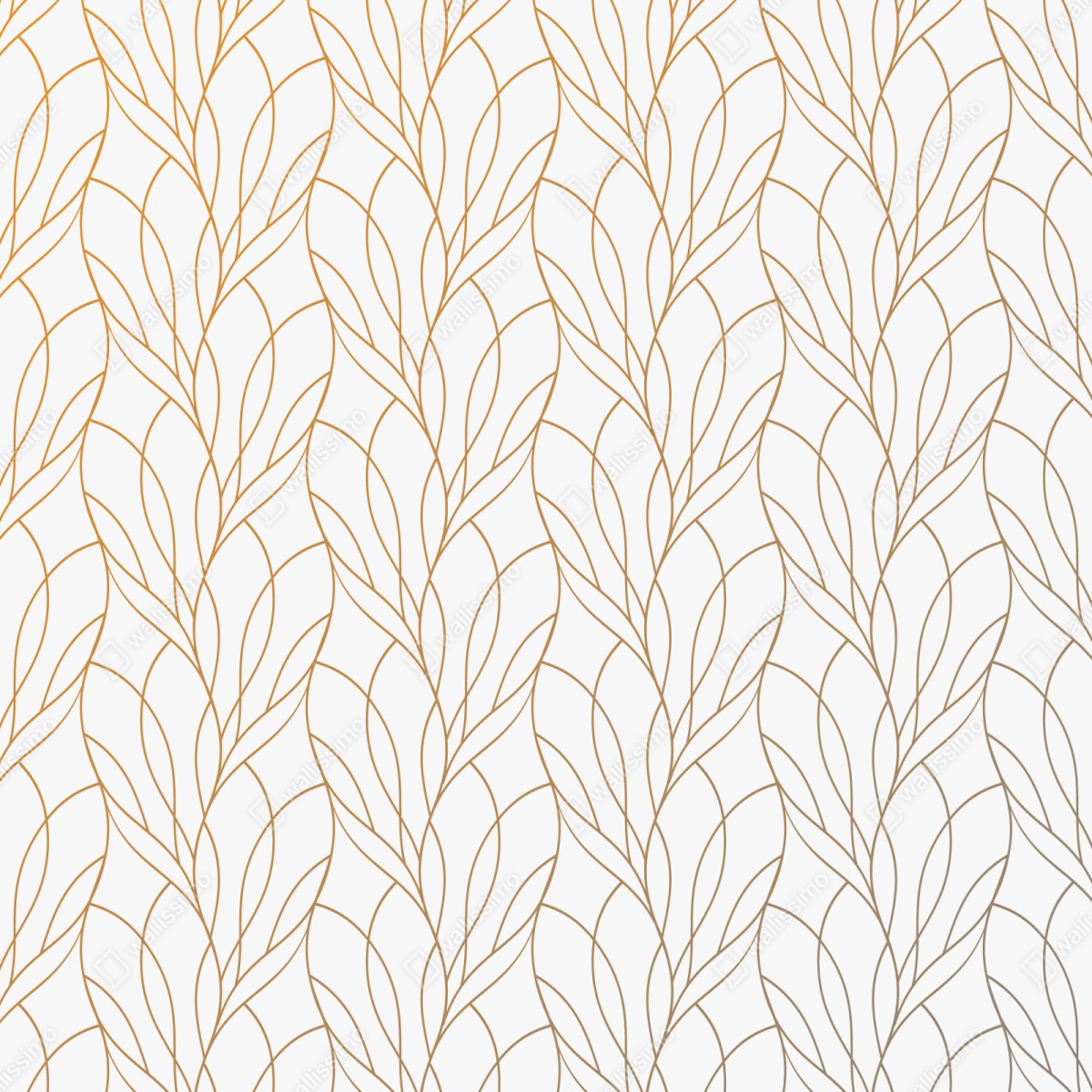 Schrankaufkleber goldenes blattmuster auf weißem hintergrund – Wallnifity® Schrankaufkleber goldenes blattmuster auf weißem hintergrund – Wallnifity®