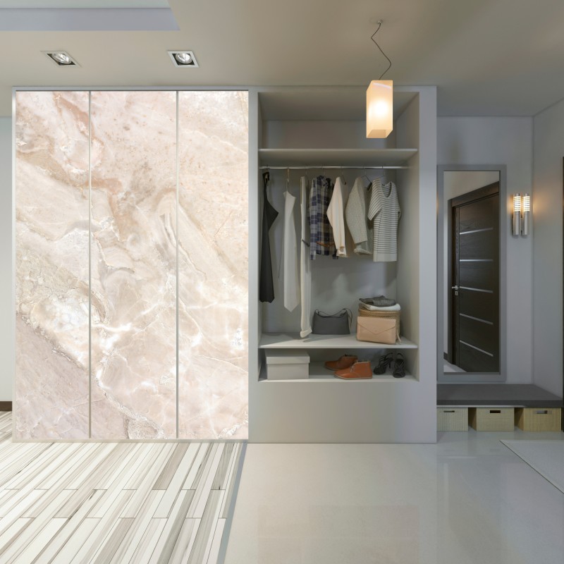 Schrankaufkleber beige marmorstruktur – Wallnifity® Schrankaufkleber beige marmorstruktur – Wallnifity®