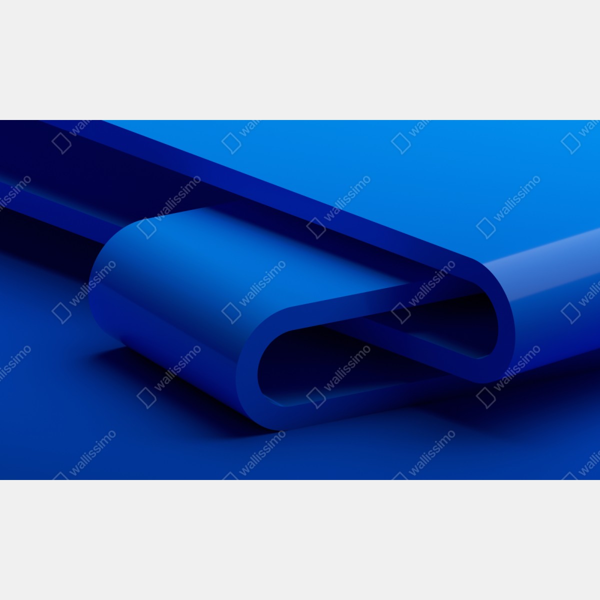 Schrankaufkleber minimalistische blaue geometrische schleife – Wallnifity® Schrankaufkleber minimalistische blaue geometrische schleife – Wallnifity®