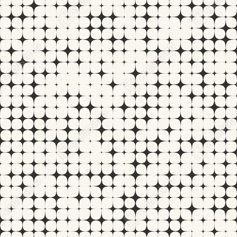 Schrankaufkleber monochromes geometrisches punktmuster – Wallnifity® Schrankaufkleber monochromes geometrisches punktmuster – Wallnifity®