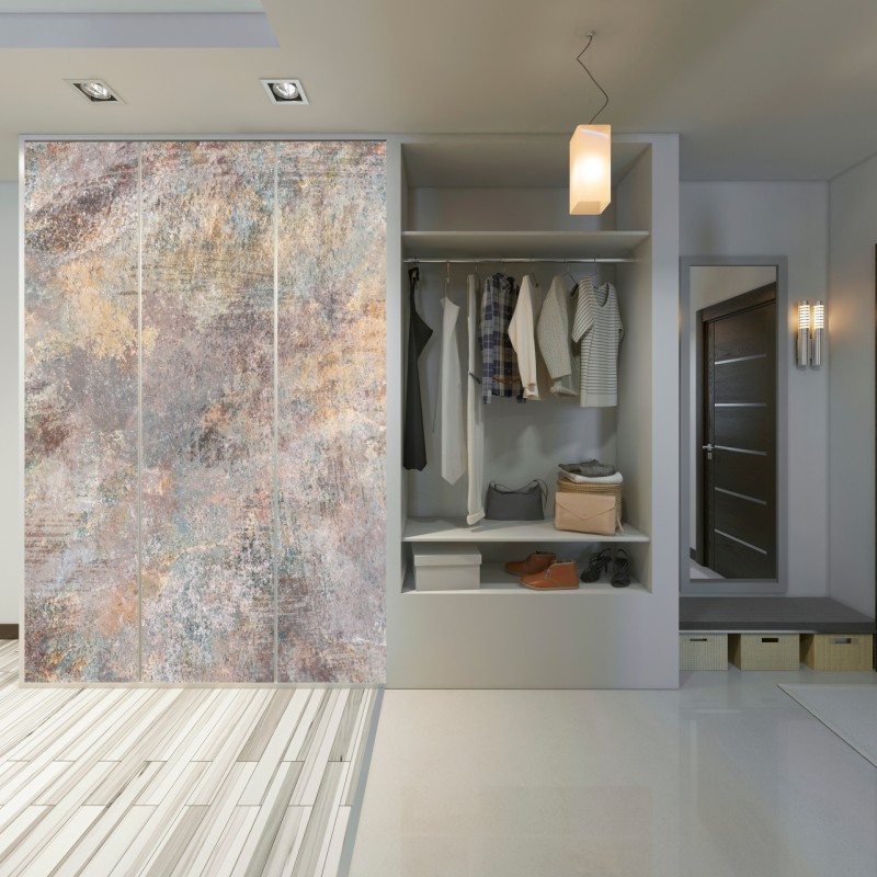 Schrankaufkleber subtile strukturierte abstraktion in warmen neutralen tönen – Wallnifity® Schrankaufkleber subtile strukturierte abstraktion in warmen neutralen tönen – Wallnifity®