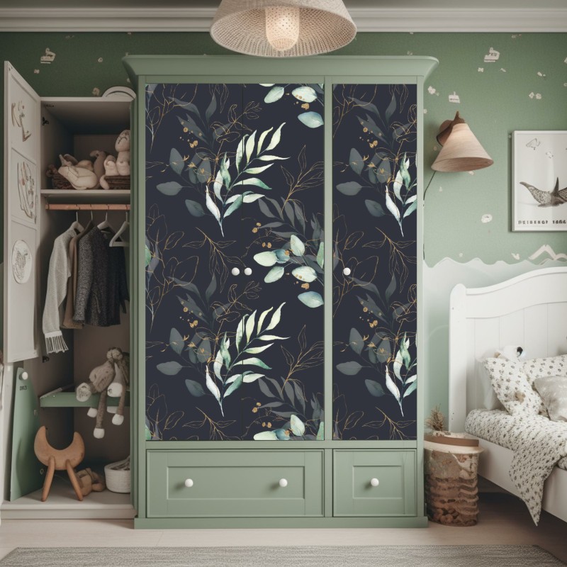 Schrankaufkleber Golden Gate über der Bucht von San Francisco – Wallnifity®