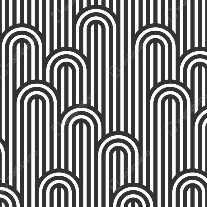 Schrankaufkleber schwarzweißes geometrisches streifenmuster – Wallnifity® Schrankaufkleber schwarzweißes geometrisches streifenmuster – Wallnifity®