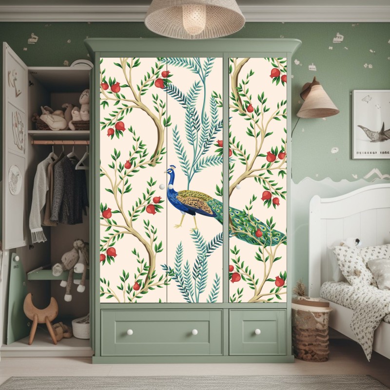 Schrankaufkleber Golden Gate über der Bucht von San Francisco – Wallnifity®