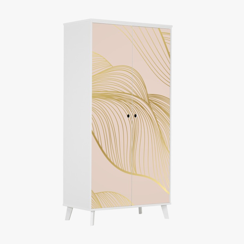 Schrankaufkleber farbenfrohes geometrisches muster – Wallnifity®