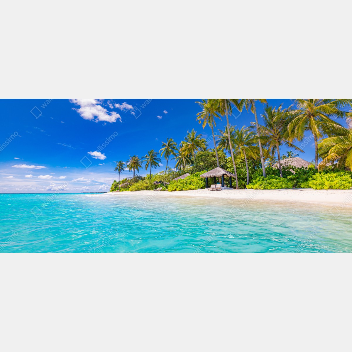 Schrankaufkleber tropischer türkisstrand – Wallnifity® Schrankaufkleber tropischer türkisstrand – Wallnifity®