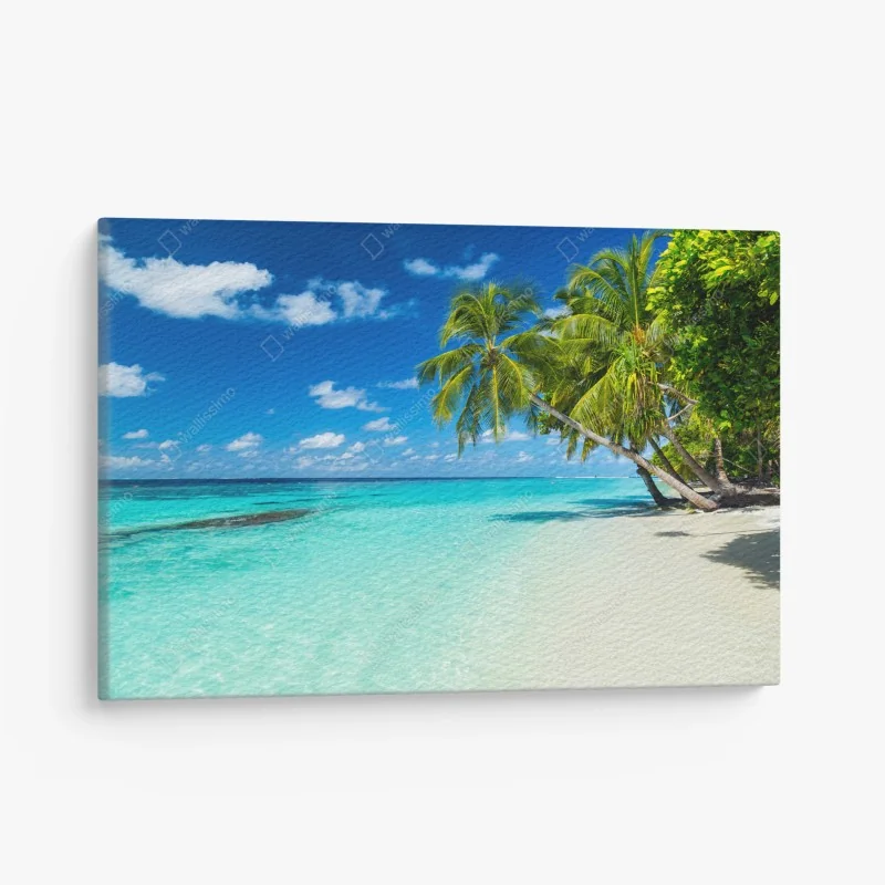 Leinwandbild pfingstrosenwiese im frühling — impasto blumenbild – Wallnifity®