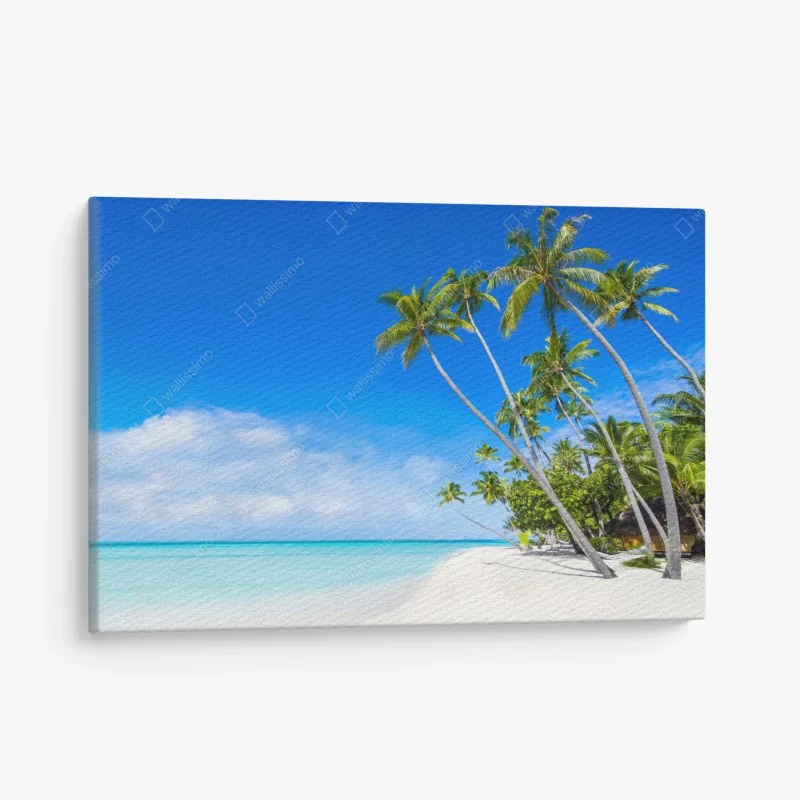 Leinwandbild verspieltes abstraktes memphis-muster – Wallnifity®