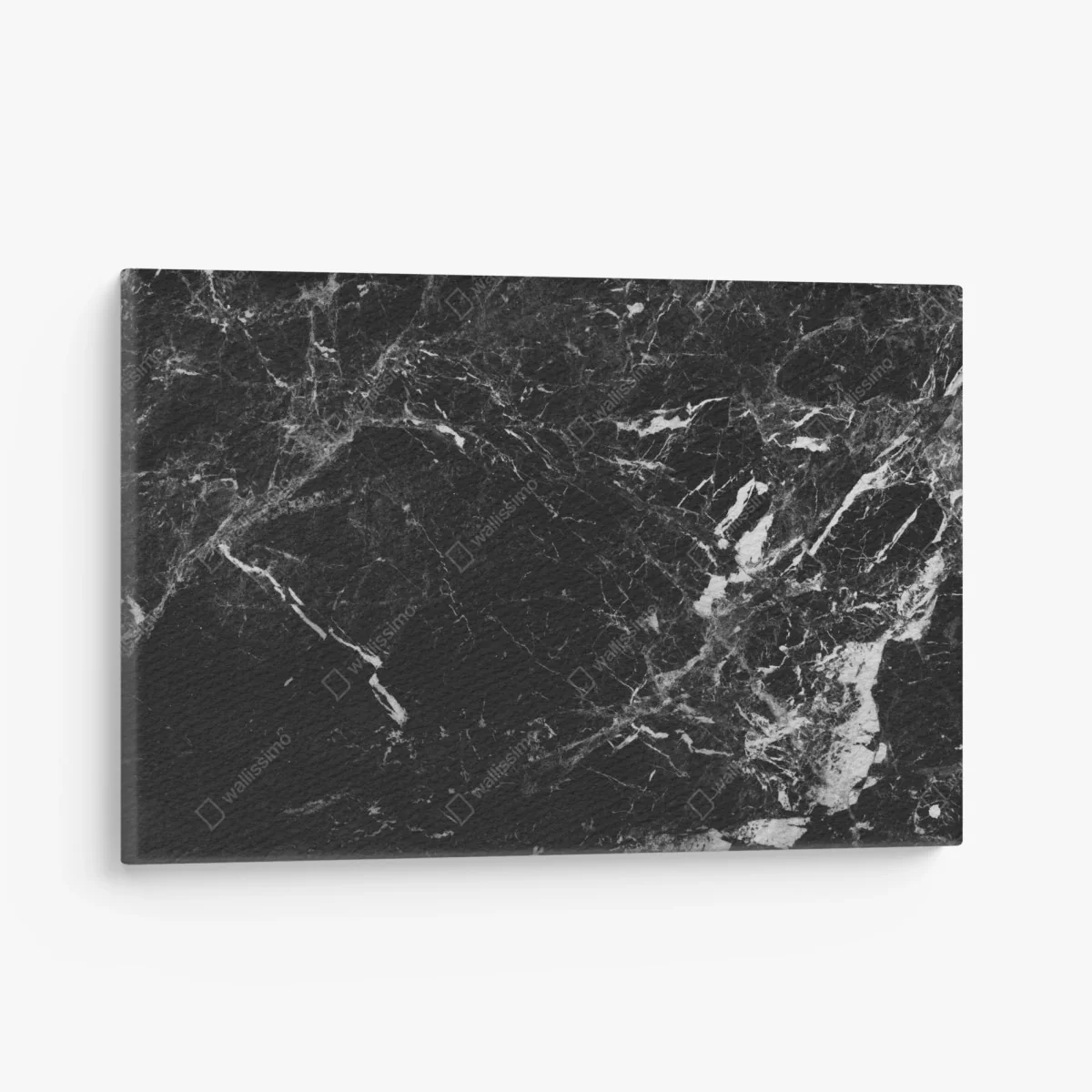 Leinwandbild schwarzer marmor mit weißen adern – Wallnifity® Leinwandbild schwarzer marmor mit weißen adern – Wallnifity®