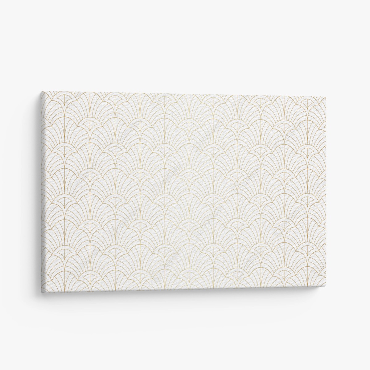 Leinwandbild goldenes art deco muster – Wallnifity®