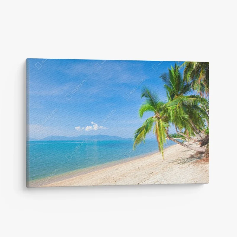 Leinwandbild Fort Lauderdale stadtskyline am meer – Wallnifity®