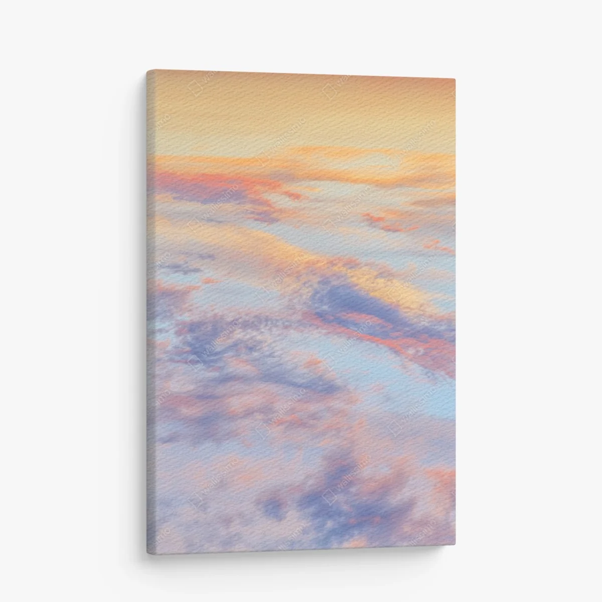 Leinwandbild sanfter pastellhimmel bei sonnenaufgang – Wallnifity® Leinwandbild sanfter pastellhimmel bei sonnenaufgang – Wallnifity®