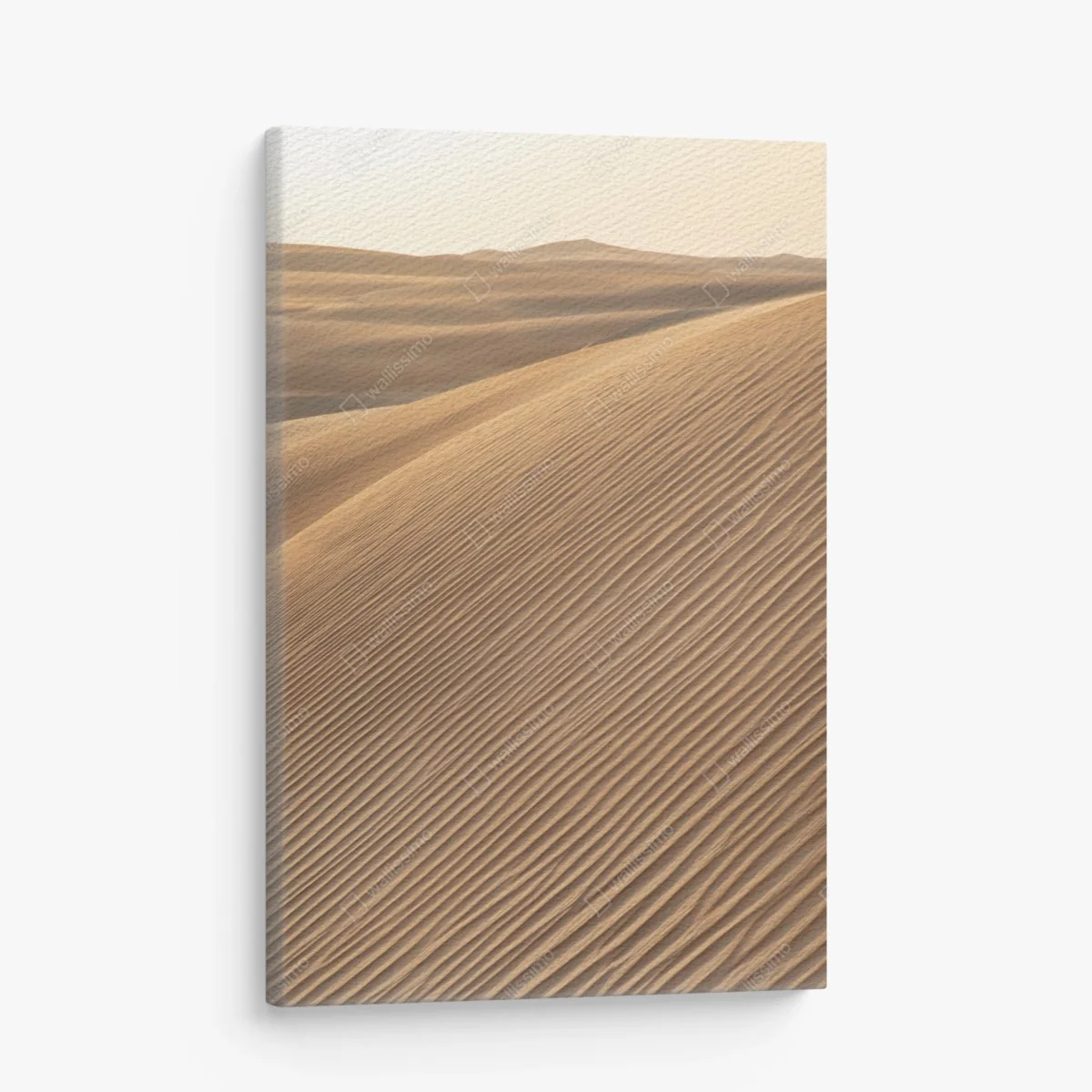 Leinwandbild goldene sanddünen minimalistisches landschaftsbild – Wallnifity® Leinwandbild goldene sanddünen minimalistisches landschaftsbild – Wallnifity®