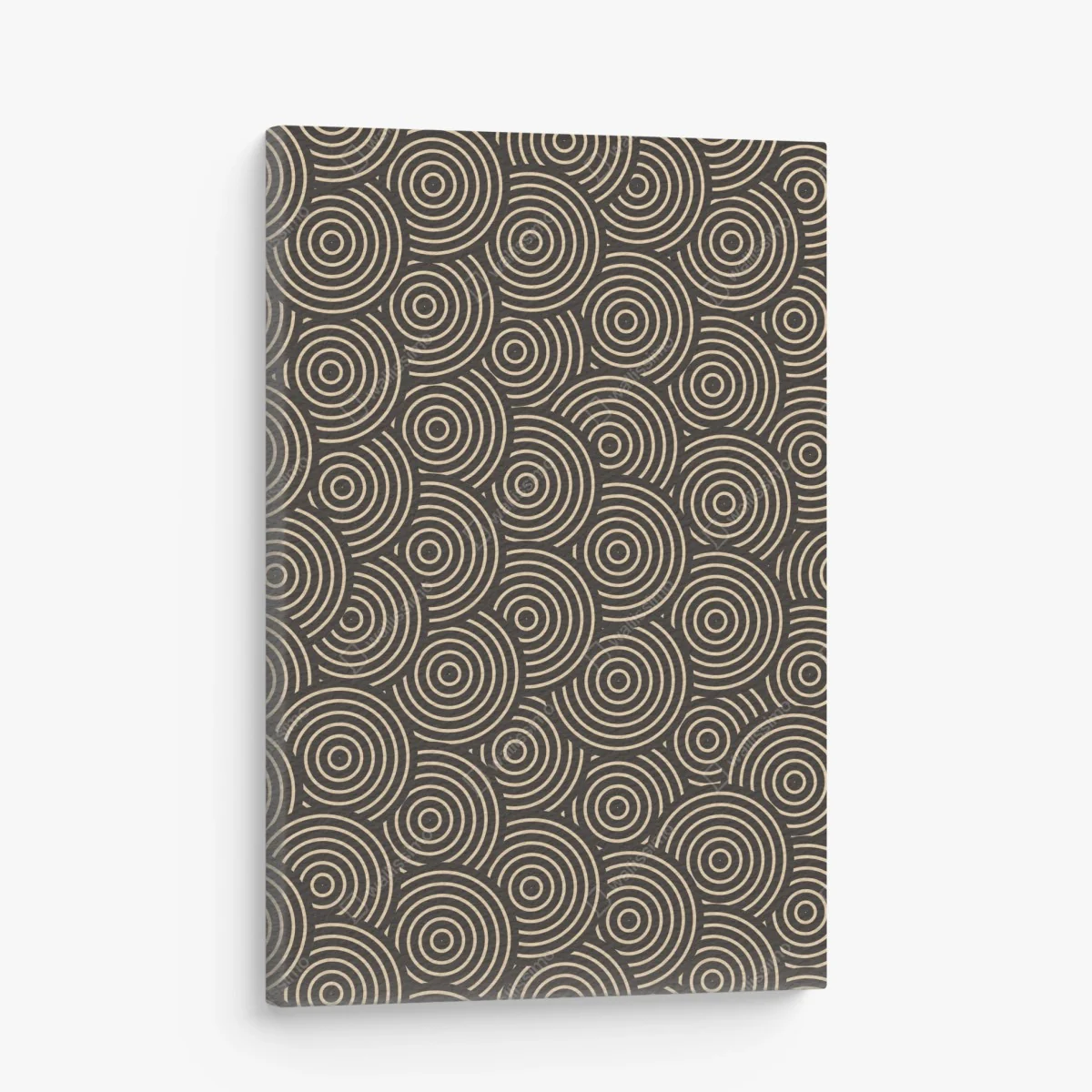 Leinwandbild retro konzentrische kreise muster – Wallnifity® Leinwandbild retro konzentrische kreise muster – Wallnifity®