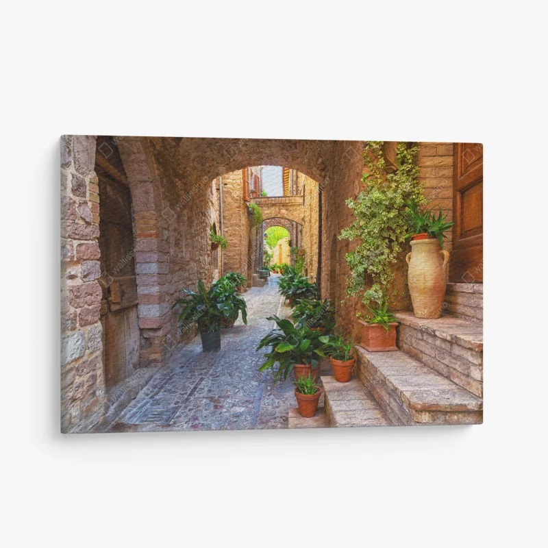 Leinwandbild blaue marmorierte alkoholtinten abstraktion – Wallnifity®