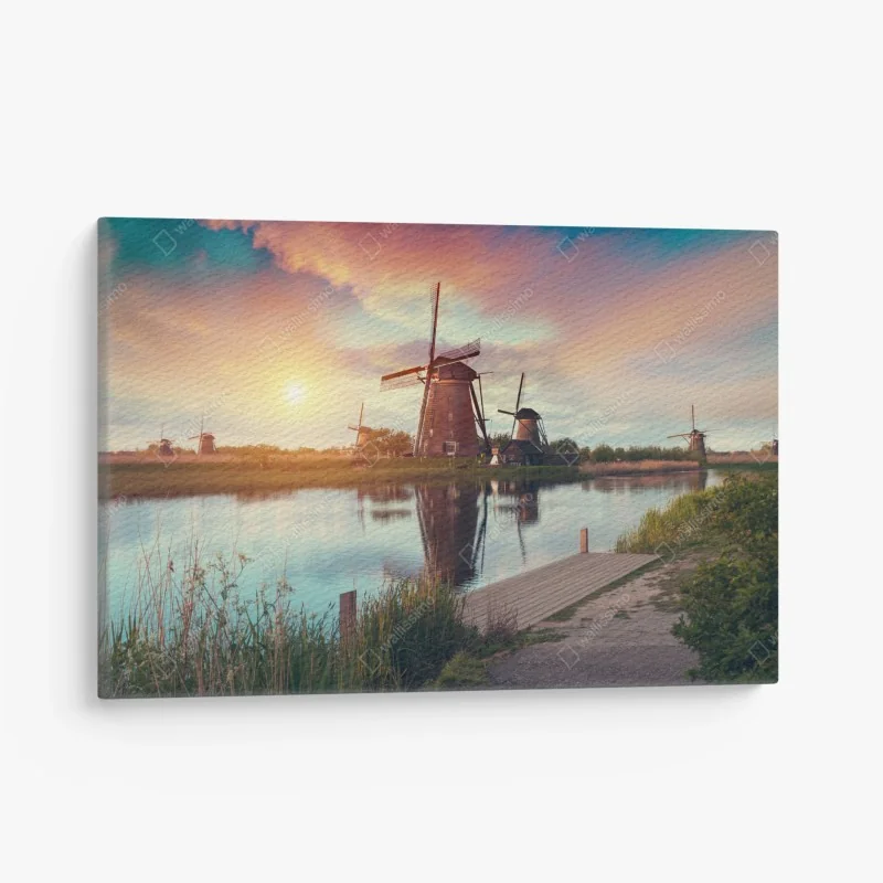 Leinwandbild elegante schwarzweiß klaviertasten – Wallnifity®