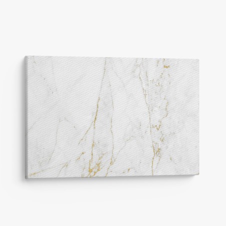 Leinwandbild weißer marmor mit goldenen adern – Wallnifity®