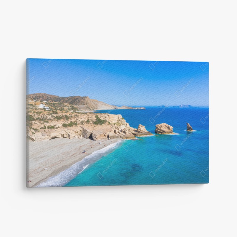 Leinwandbild dunkelgrauer marmor mit goldenen adern – Wallnifity®