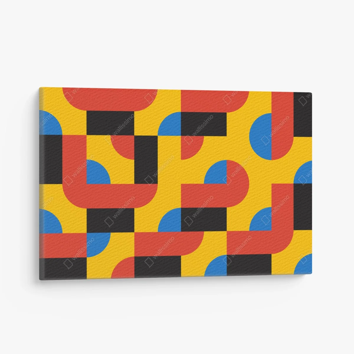 Leinwandbild kräftiges geometrisches muster für die wand – Wallnifity® Leinwandbild kräftiges geometrisches muster für die wand – Wallnifity®