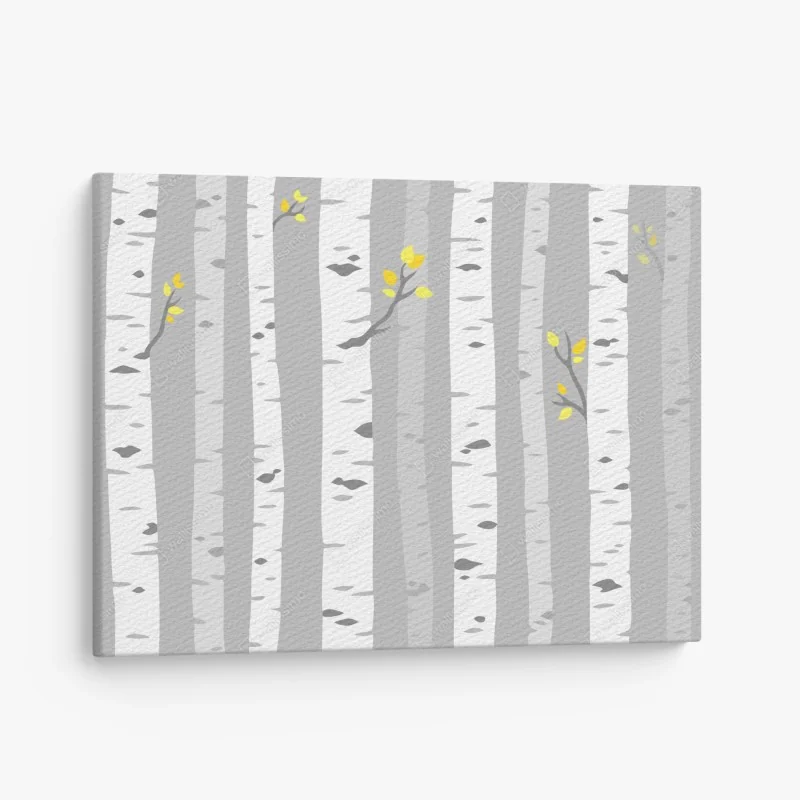 Leinwandbild einsamer ruderer auf einem nebligen see – Wallnifity®