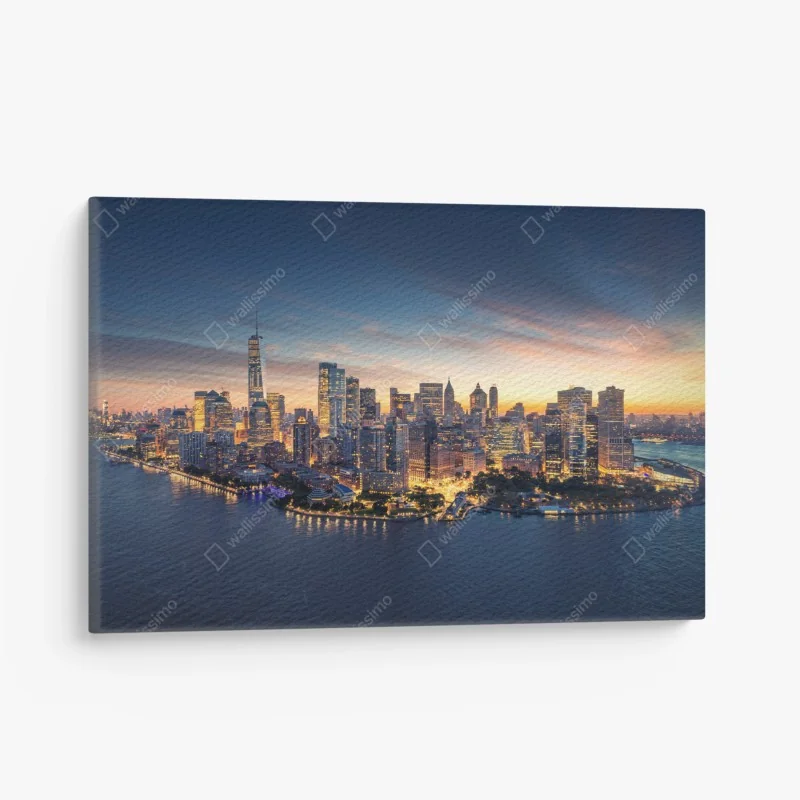 Leinwandbild sonniger küstenpfad zum meer – Wallnifity®