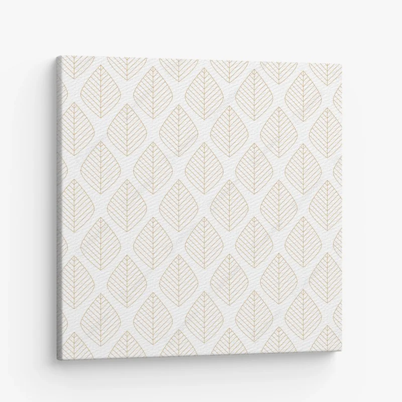 Leinwandbild herbstlicher nebel über bergwald – Wallnifity®