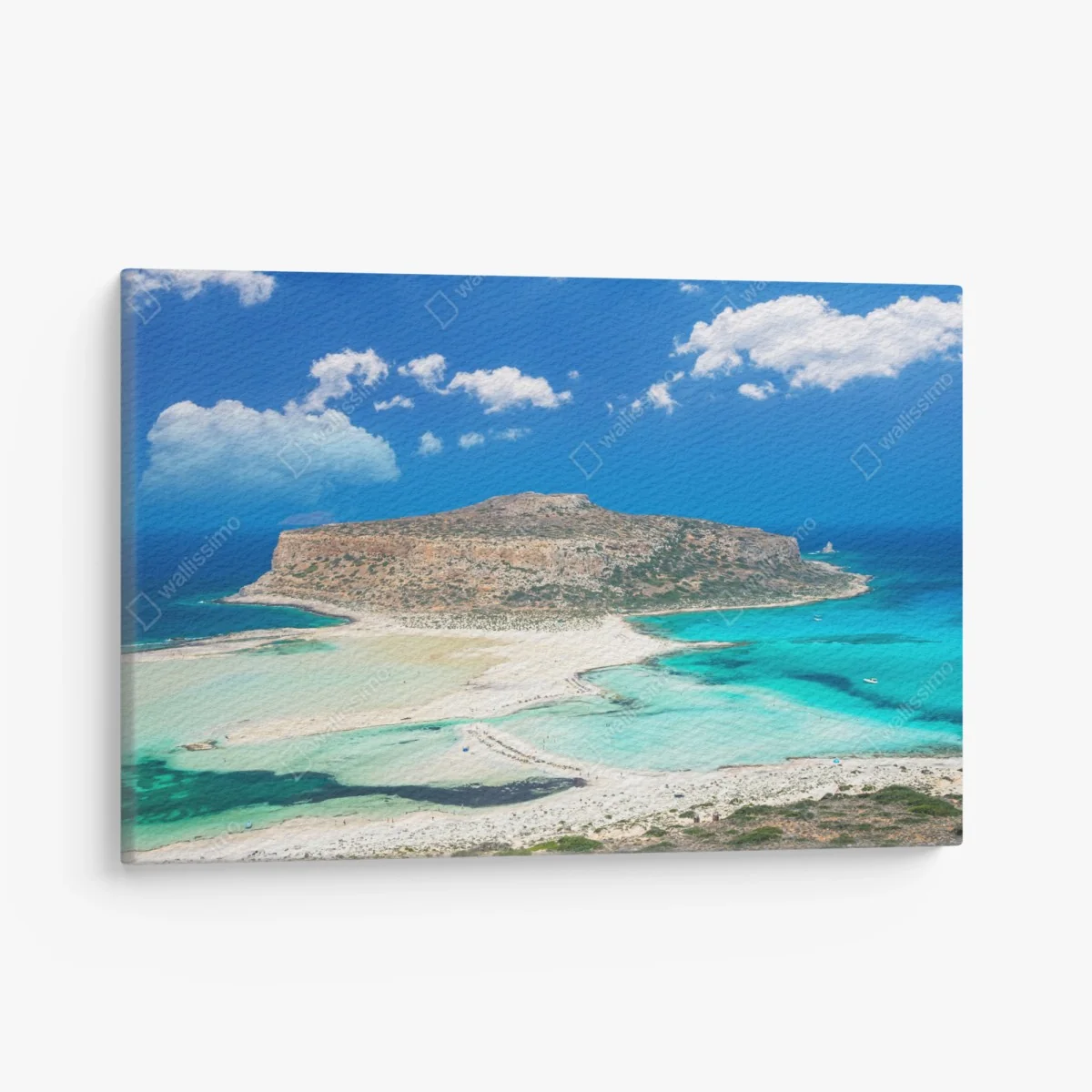 Leinwandbild Balos strand und türkislagune – Wallnifity®