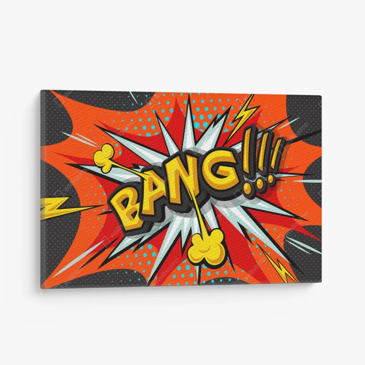 Leinwandbild comic-explosion im pop-art-stil – Wallnifity®