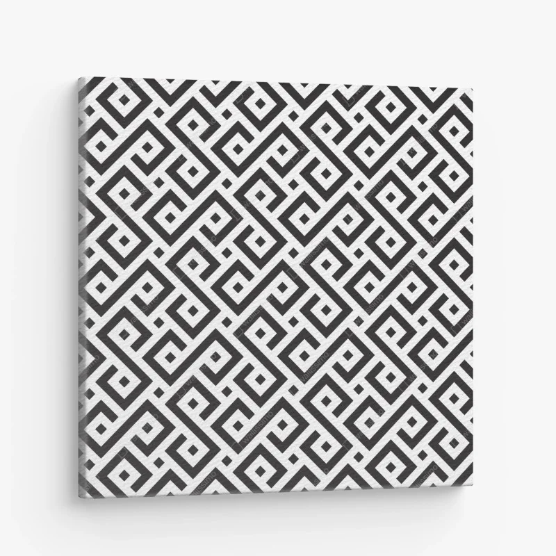 Leinwandbild nebliger morgenwald – Wallnifity®