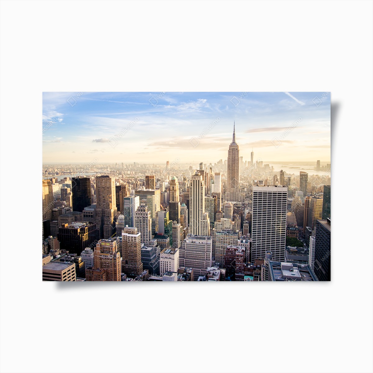Poster New York skyline im morgenlicht – Wallnifity®