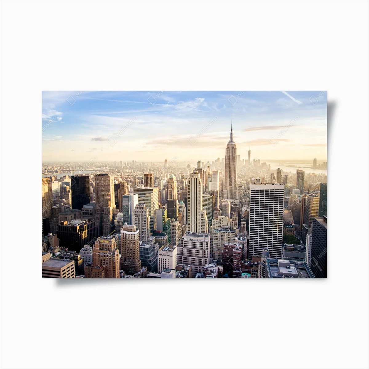 Poster New York skyline im morgenlicht – Wallnifity®