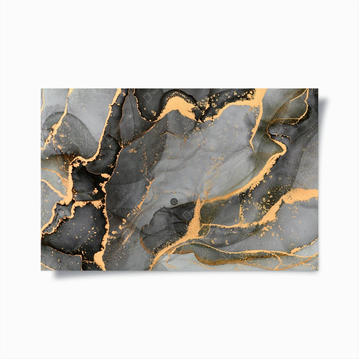 Poster rauchiger grauer marmor mit goldenen adern – Wallnifity® Poster rauchiger grauer marmor mit goldenen adern – Wallnifity®