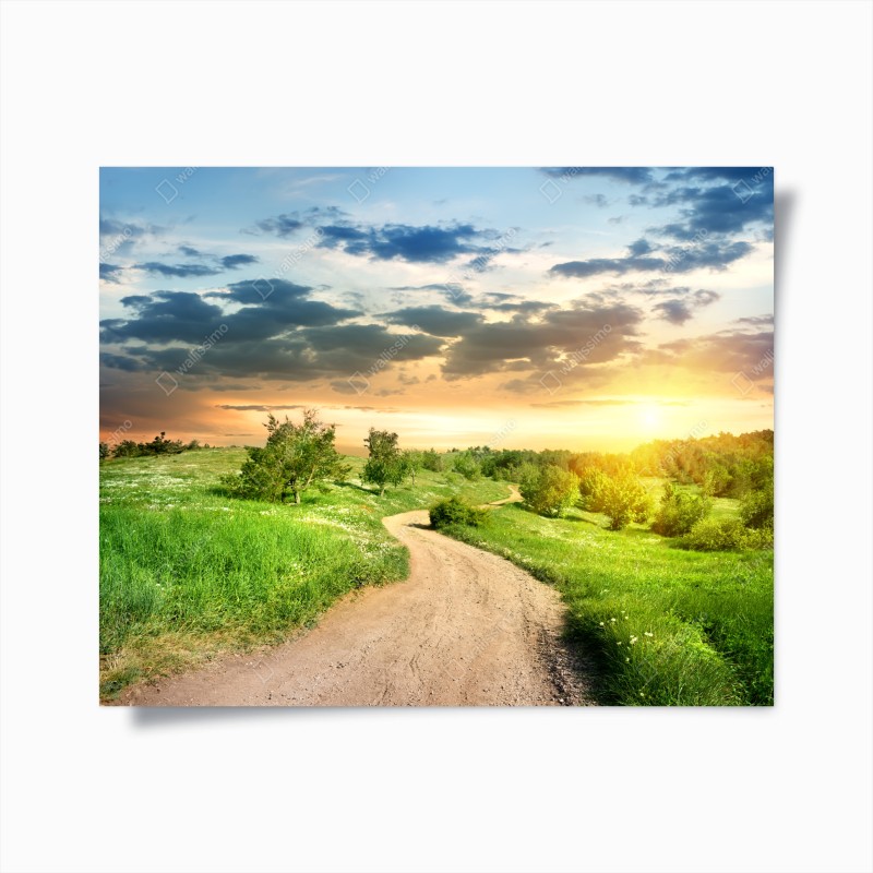 Poster schwarze marmortextur – Wallnifity®