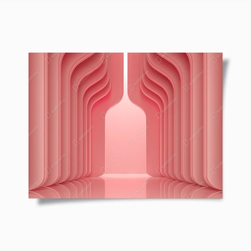 Poster ruhige seebrücke über stillem meer – Wallnifity®