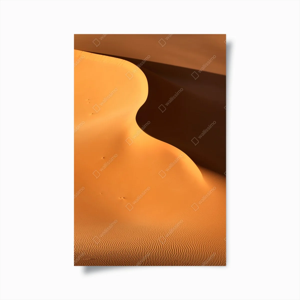 Poster goldene dünenkurven – Wallnifity® Poster goldene dünenkurven – Wallnifity®