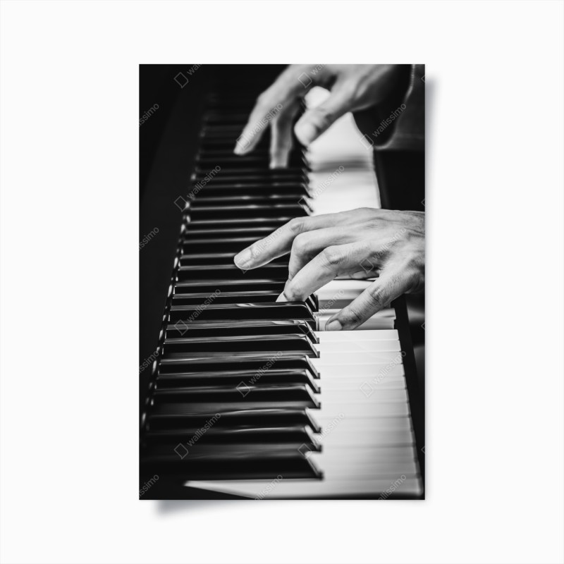 Poster erdige abstrakte blätter – Wallnifity®