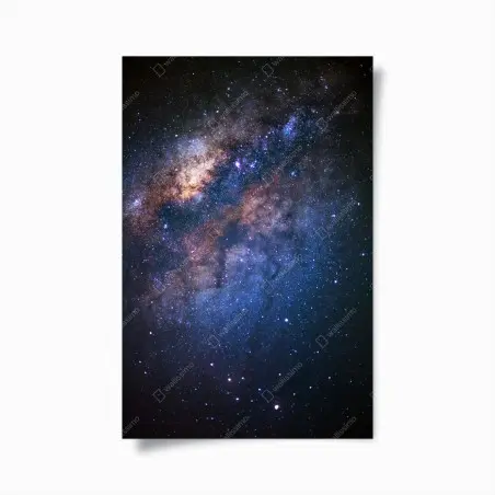 Poster milchstraße galaxie nachthimmel – Wallnifity®