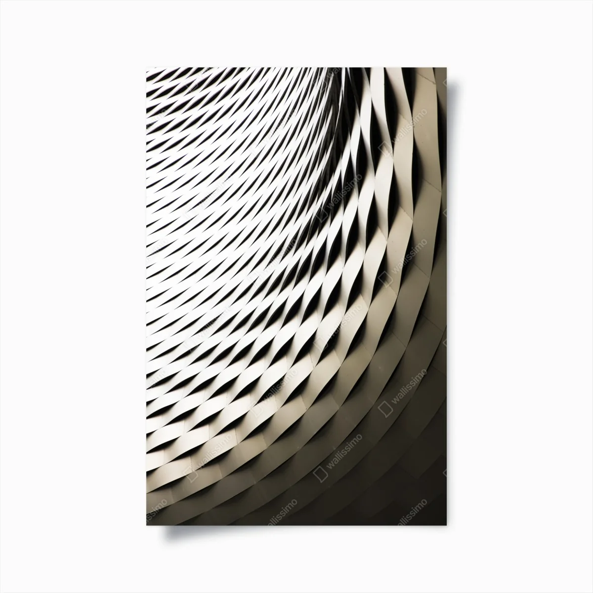 Poster modernes geometrisches architekturmuster – Wallnifity®